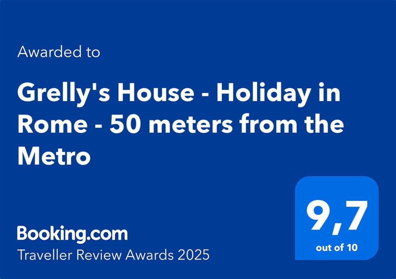 Grelly'S House - Holiday In Rome - 50 Meters From The Metro ภายนอก รูปภาพ